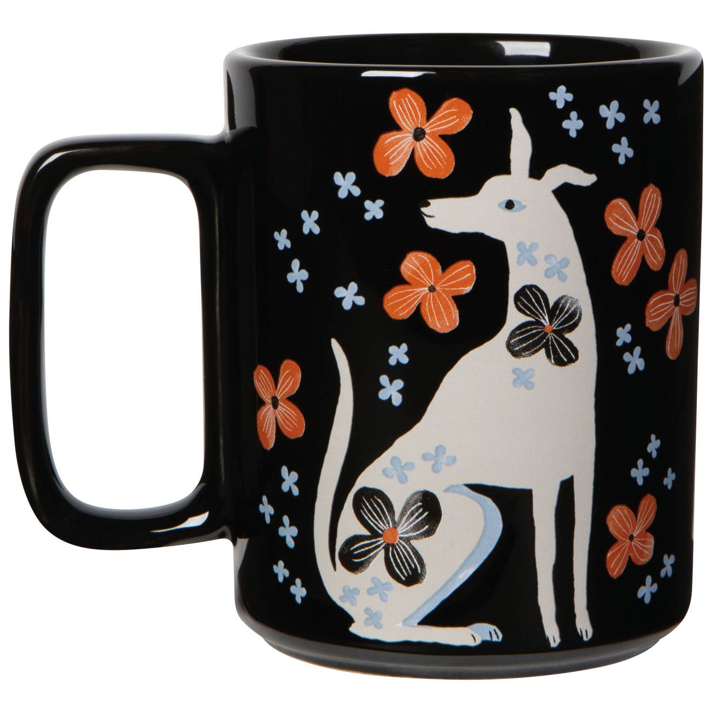 Dogwood Studio Mug handle on the left