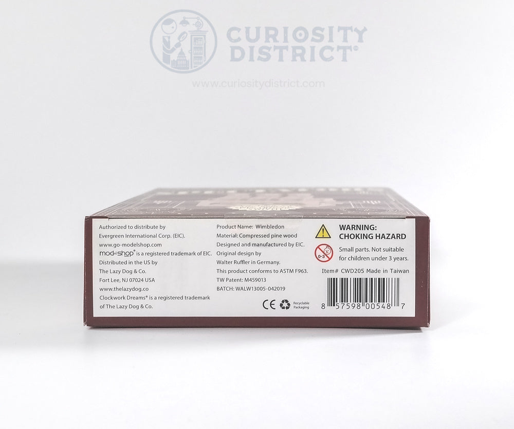 Spectators Automata Natural Wood Set Box bottom view