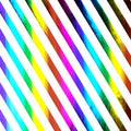 Stripes Rainbow Metallic