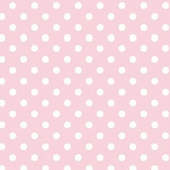 Puntos polka rosas
