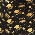 Gold Black Graduation