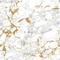 White Marble with Gold