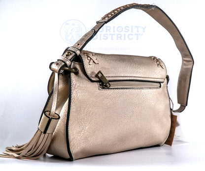 Alice Classic Vegan Leather Bag Cooper back view