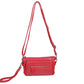 Anita Soft Vegan Leather 3 in 1 Crossbody Wristlet Bag