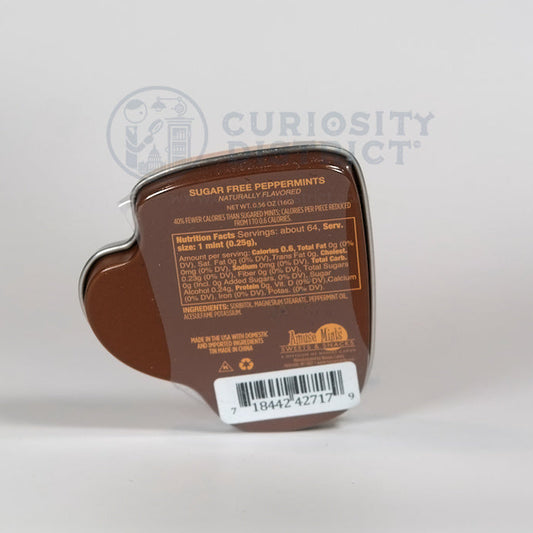 Beer Mug Peppermint Mints Tin back view