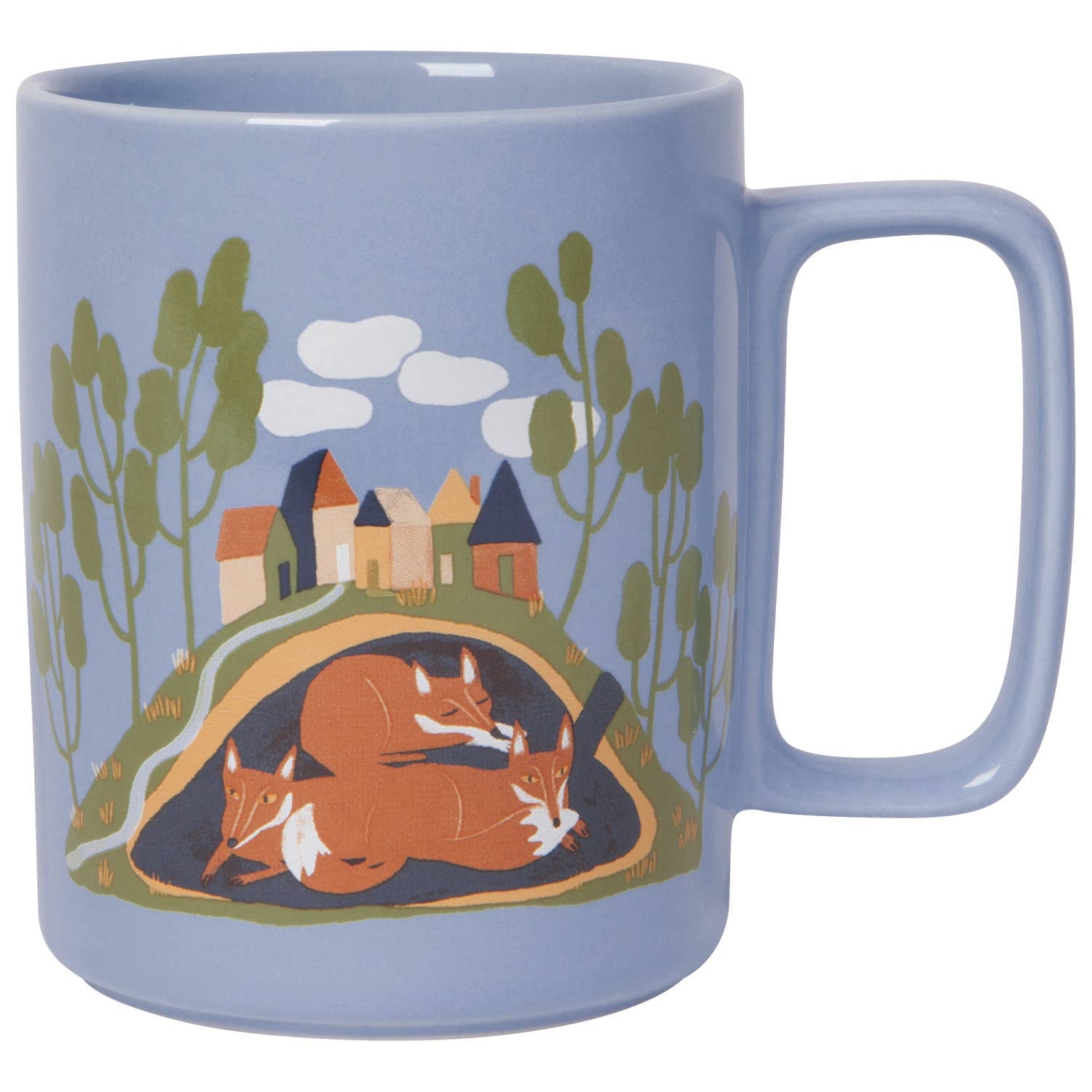 Burrow Studio Mug handle on the right side