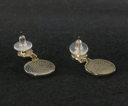 Colorful Rabbit Asymmetric Earrings Back View