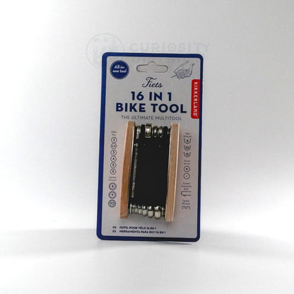 Front of the package of the 16-in-1 Wooden Multi-Tool