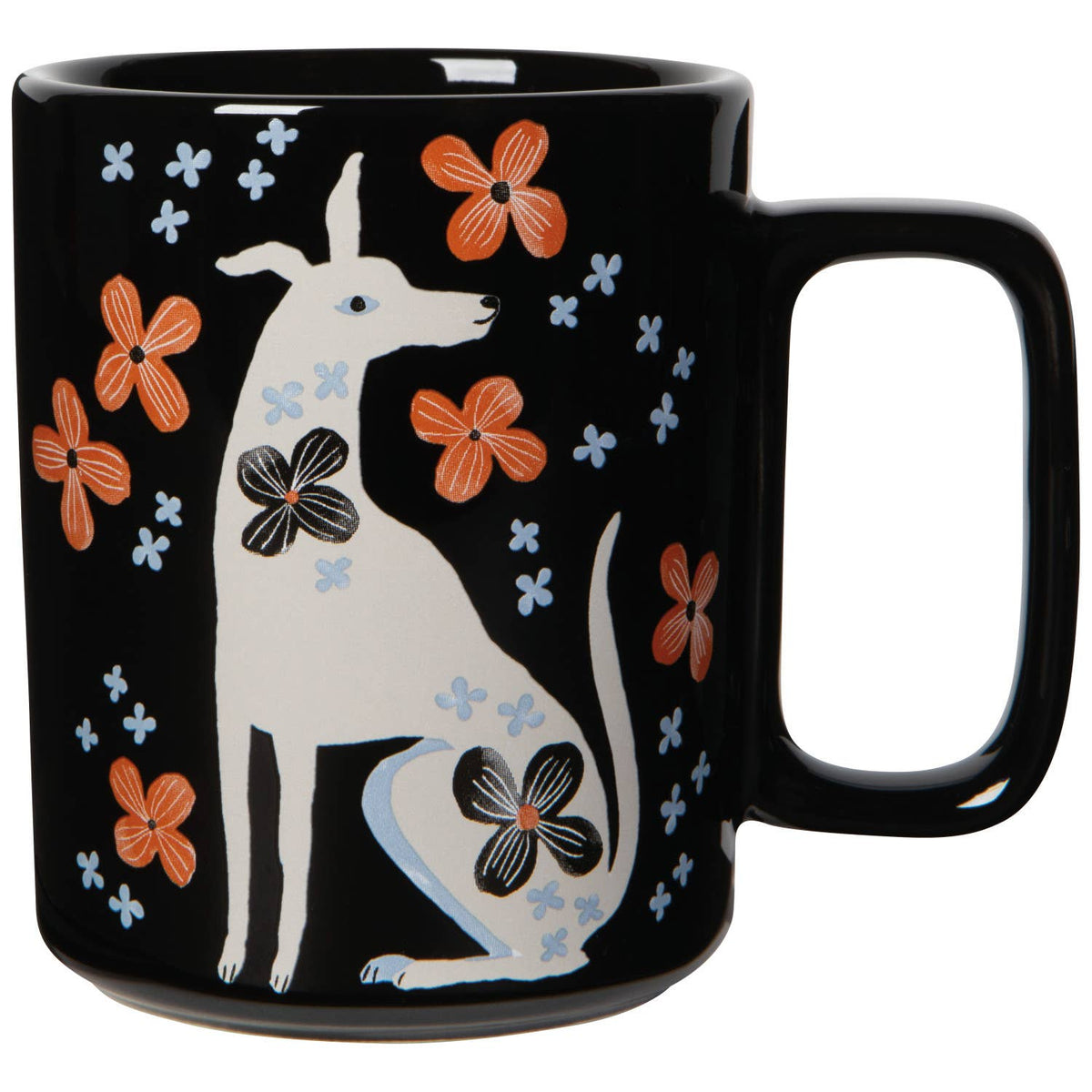 Dogwood Studio Mug handle on the right