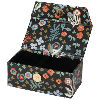 Dogwood Travel Jewelry Case front view open