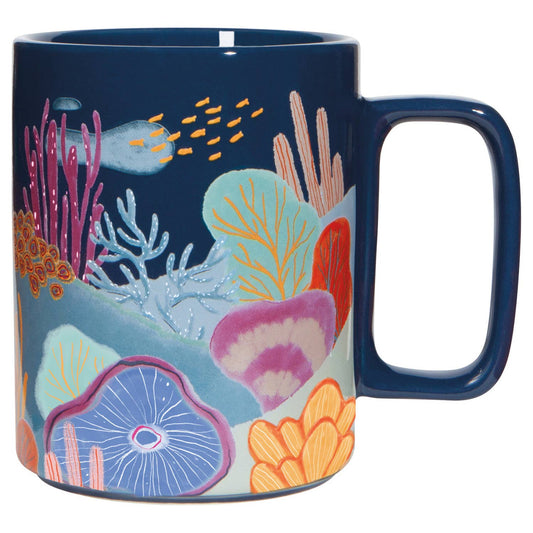 Neptune Ceramic Studio Mug handle on right side