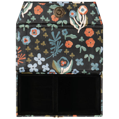 Dogwood Travel Jewelry Case top view open