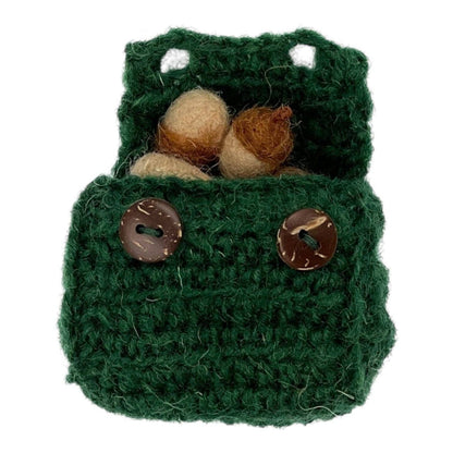 Flynn's bag pack full of goodies