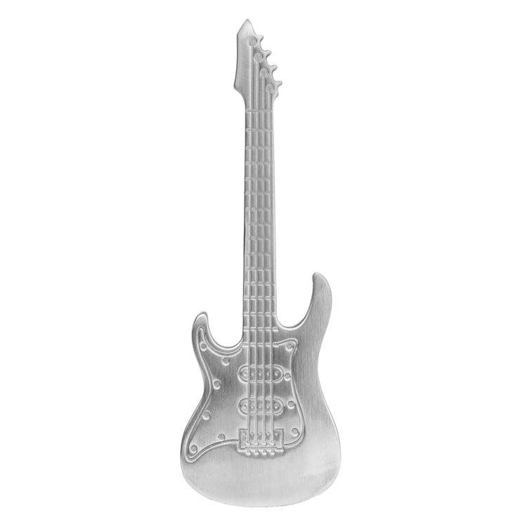 Guitar Drink Chiller in the middle with white background