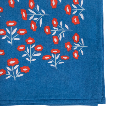 Corner of Juliet Bandana showing the print details