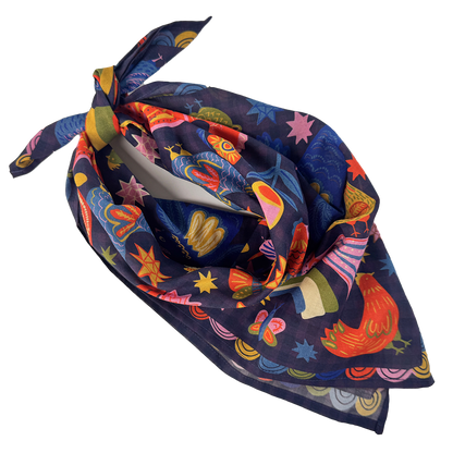 Matilda Bandana with a knot