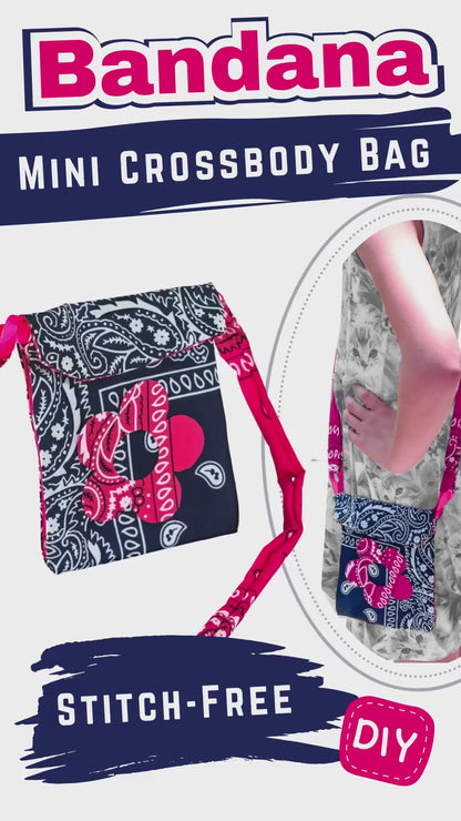 Bandana Mini Crossbody Bag DIY Kit