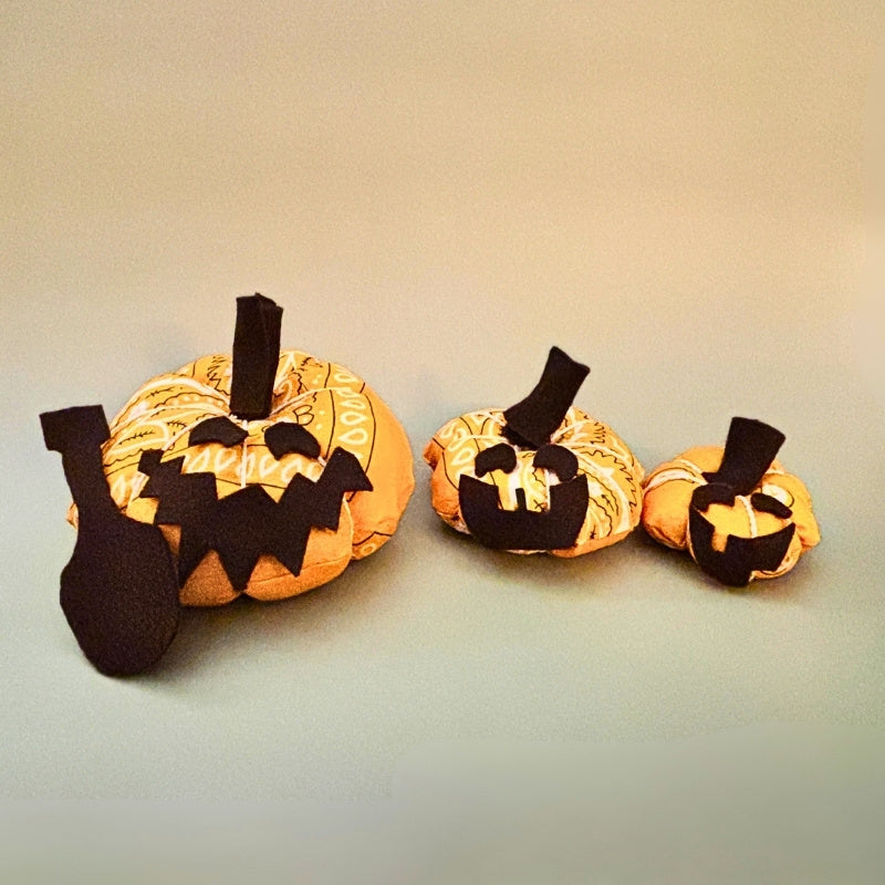 Bandana Pumpkin Trio DIY Kit