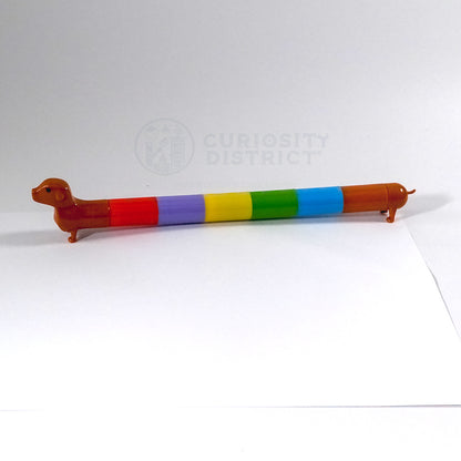 Image showing the Rainbow Dachshund Markers put together