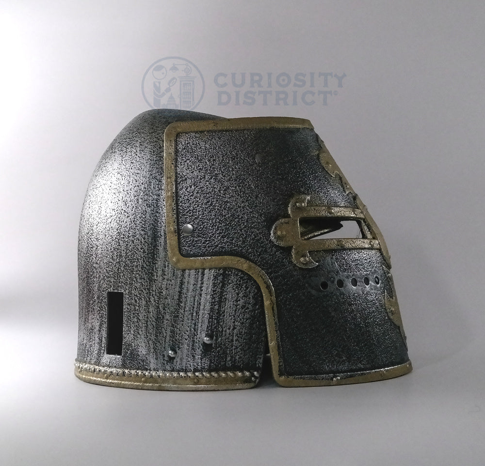 Knight Medieval Helmet side View
