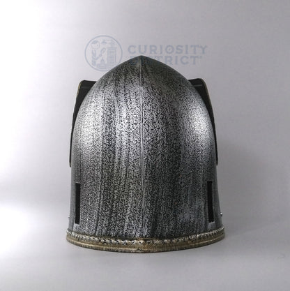 Knight Medieval Helmet front back View
