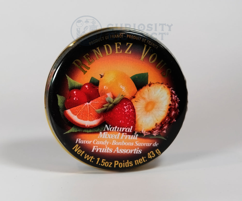 Renderez Vous Natural Mixed Fruit Flavor Candy Tin | Uniq