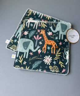 Signature Minky Crinkle Sensory Toy - Welcome to the Jungle × 1